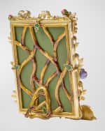 Image 3 of 5: Jay Strongwater Fawn Picture Frame, 5" x 7"