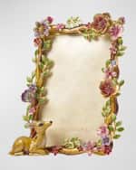 Image 1 of 5: Jay Strongwater Fawn Picture Frame, 5" x 7"