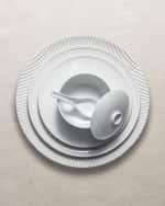 Image 3 of 3: L'Objet Corde Dinner Plate, White