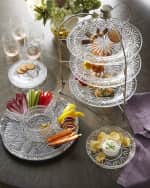 Image 5 of 5: Godinger 16-Piece Dublin Crystal Dinnerware Service