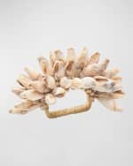 Image 1 of 2: Kim Seybert Shell Fringe Napkin Ring