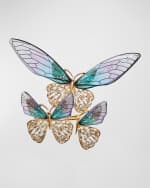 Image 2 of 5: Kim Seybert Flutter Napkin Rings, Set of 4