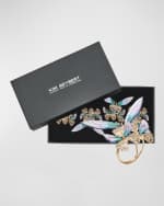 Image 3 of 5: Kim Seybert Flutter Napkin Rings, Set of 4