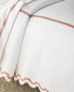 Image 1 of 2: Matouk Mirasol Matelasse Coverlet, FULL-QUEEN