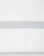 Image 1 of 5: Matouk Louise Flat Sheet, FULL-QUEEN