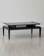 Image 3 of 4: Global Views Poise Cocktail Table 
