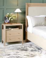 Image 2 of 6: Ashley Childers for Global Views Paxton King Bed