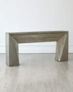 Image 4 of 5: Global Views Marisol Deco Console Table