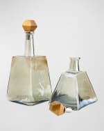 Image 2 of 2: Arteriors Preston Decanters, Set Of 2