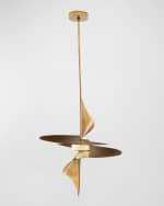 Image 2 of 2: Arteriors Renly Pendant Light 