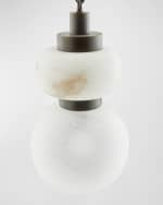 Image 3 of 3: Arteriors Rosemont Pendant Light 