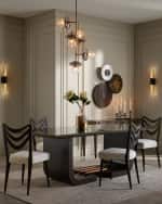 Image 4 of 6: Arteriors Ralston Dining Table