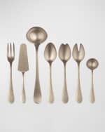Image 1 of 2: Mepra Epoque Pewter Bronze 7-Piece Serving Set