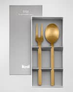 Image 1 of 2: Mepra Stile Oro Ice 2-Piece Serving Set