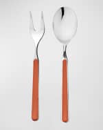 Image 1 of 2: Mepra Fantasia Rust 2-Piece Serving Set