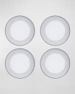 Image 3 of 3: Vista Alegre Orquestra Dinner Plates, Set of 4
