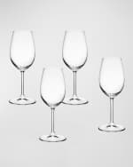 Image 2 of 3: Godinger Meridian White Wines Glasses, Set of 4