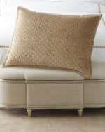 Image 1 of 3: Amity Home Simona Velvet Dutch Euro Sham 