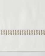 Image 3 of 4: Amity Home Savona 400 Thread Count Embroidered King Sheet Set