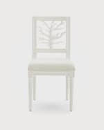 Image 2 of 4: Worlds Away Blithe Dining Chair 