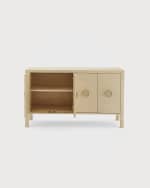 Image 3 of 4: Worlds Away Meridian Four-Door Buffet 