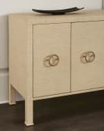 Image 4 of 4: Worlds Away Meridian Four-Door Buffet 