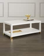 Image 1 of 3: Worlds Away Cambrian Coffee Table 