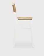 Image 3 of 3: Worlds Away Spartina Bar Stool, 31.3" 