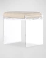 Image 2 of 6: Four Hands Gerrard Stool 