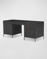 Four Hands Trey Executive Desk | Horchow
