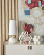 Image 2 of 2: Regina Andrew Hattie Concrete Mini Lamp