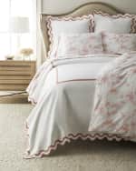 Image 2 of 2: Matouk Schumacher Dominique Duvet Cover , KING