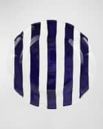 Image 1 of 2: Vietri Amalfitana Stripe Salad Plate 