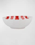 Image 2 of 3: Vietri Amalfitana Stripe Cereal Bowl