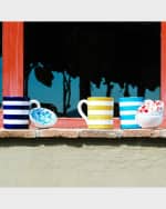 Image 2 of 2: Vietri Amalfitana Stripe Mug