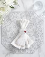Image 4 of 5: Baccarat x Kim Seybert Harmonie Napkins, Set of 4