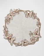Image 1 of 4: Baccarat x Kim Seybert Diamant Butterflies Placemats, Set of 2 