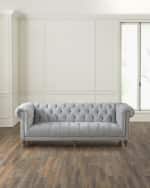 Image 1 of 7: Massoud Dreame Chesterfield Sofa, 94"