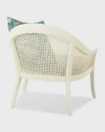 Image 5 of 6: Massoud Welles Accent Cane Chair 