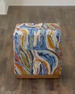 Image 1 of 6: Massoud Kittie Ottoman 