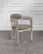 Image 1 of 2: Interlude Home Maryl Dining Chair - Brushed Taupe