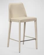 Image 2 of 2: Interlude Home Malin Counter Stool, 26"