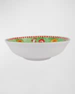 Image 1 of 2: Vietri Melamine Campagna Gallina Large Serving Bowl 