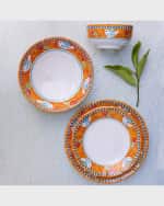 Image 2 of 2: Vietri  Melamine Campagna Uccello Dinner Plate