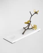 Image 3 of 6: Michael Aram Butterfly Ginkgo Wine Rest
