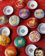 Image 2 of 4: Vista Alegre Large Round Tiger Box 