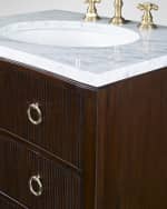 Image 4 of 4: Ambella Reeded Sink Chest