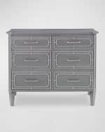 Image 2 of 2: Ambella Ambrose 6-Drawer Chest 