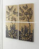 Image 3 of 4: Tommy Mitchell Woodland Artwork, Set of 4