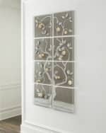 Image 3 of 4: Tommy Mitchell Lemon Tree Panel on Warm Silver
